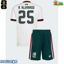 Mexico Roberto Alvarado #25 Bortedraktsett Barn VM 2026 Kortermet (+ Korte bukser)